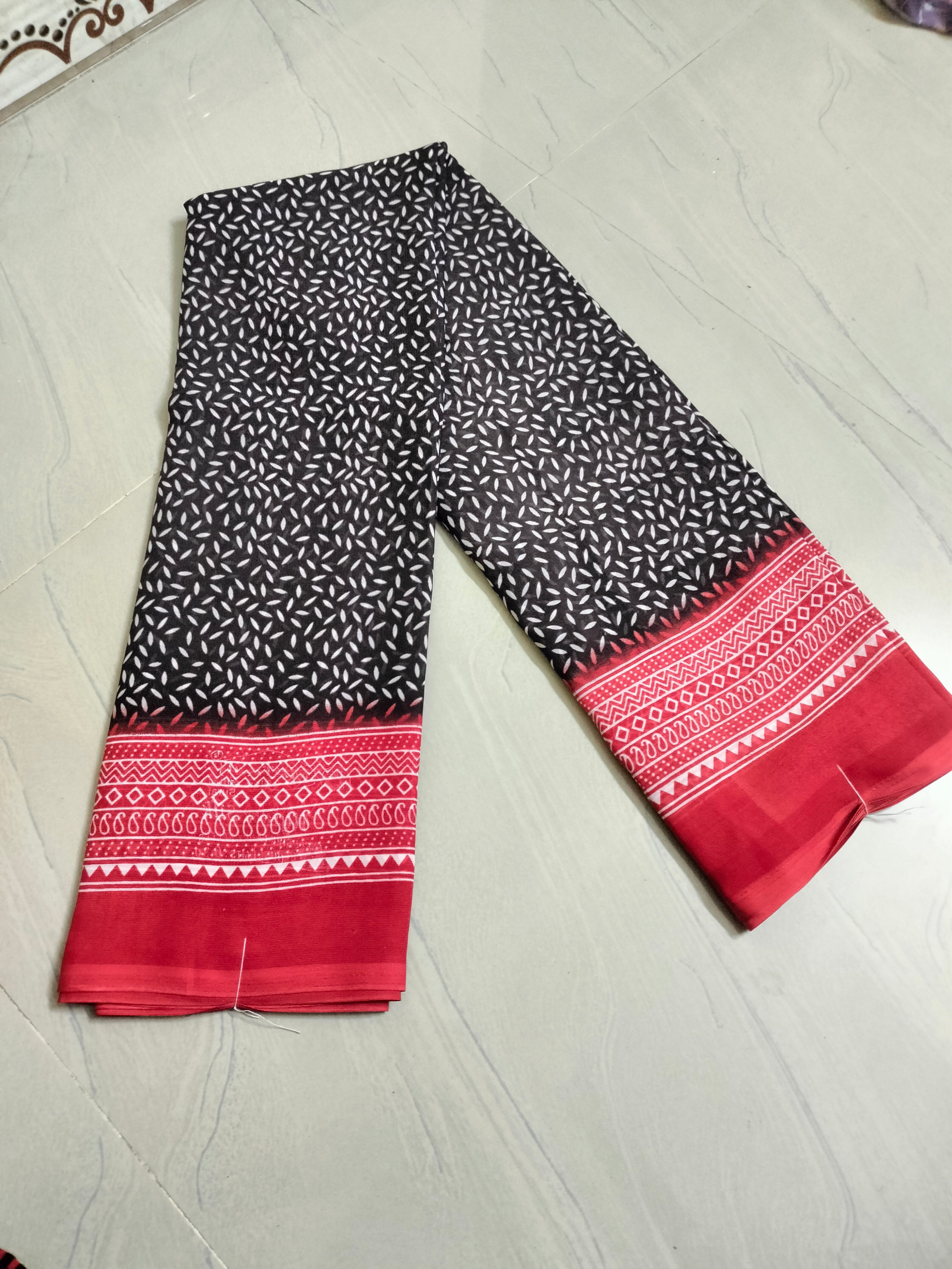 chiffon poonam saree with blouse