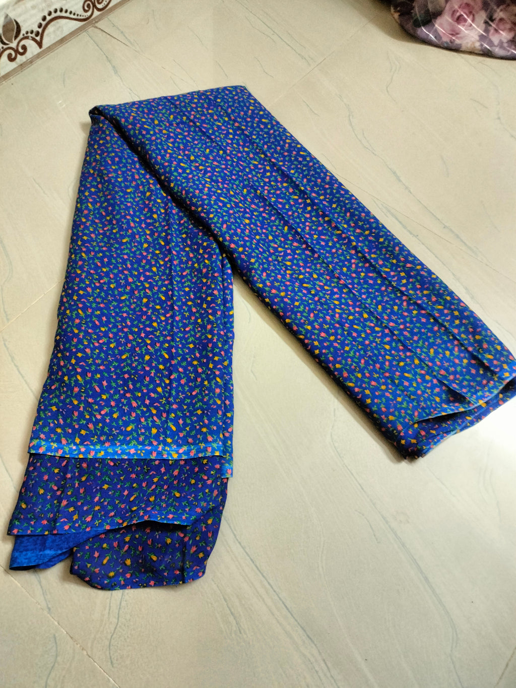 chiffon poonam saree with blouse